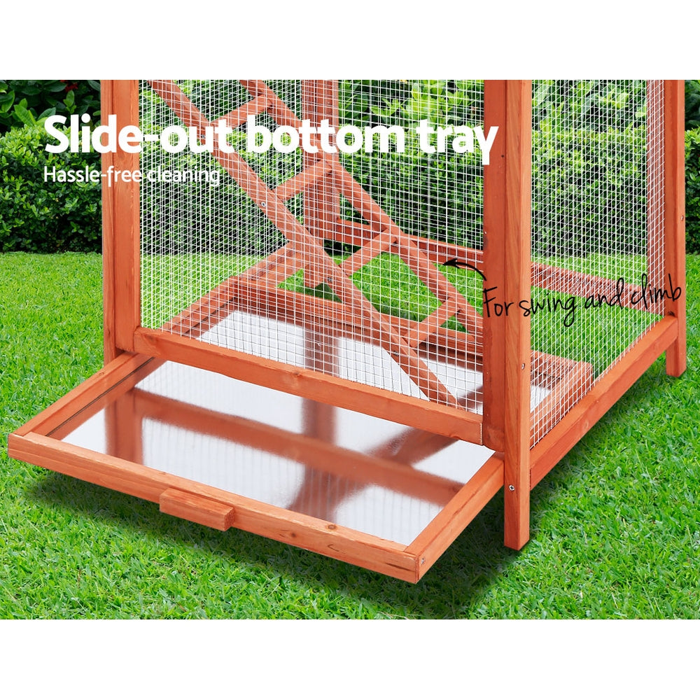Bird Cage Wooden Pet Cages - Aviary - XL - Image 6