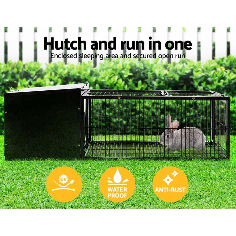 Rabbit Cage Hutch - Enclosure - 122CM Length - Image 4