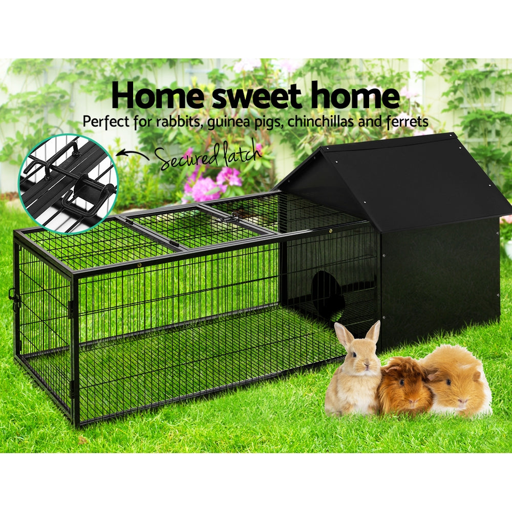 Rabbit Hutch Cage- Enclosure - 162CM Length - Image 3