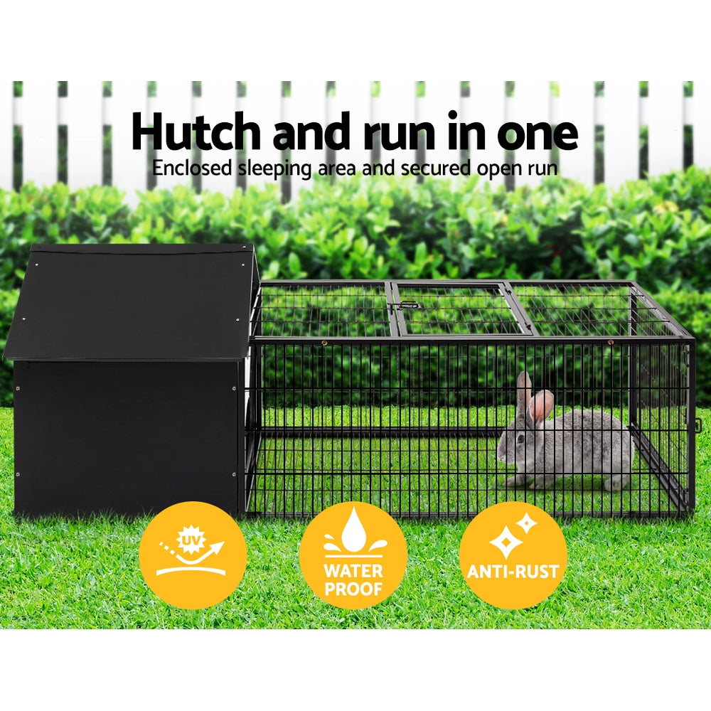 Rabbit Hutch Cage- Enclosure - 162CM Length - Image 4