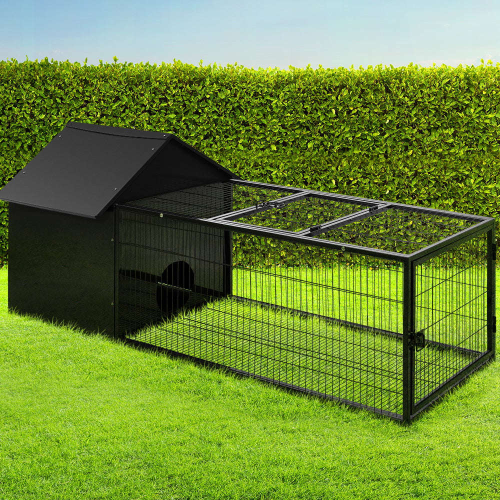 Rabbit Hutch Cage- Enclosure - 162CM Length - Image 7