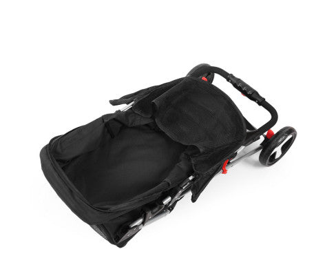 4 Wheel Pet Stroller - Black - Image 3