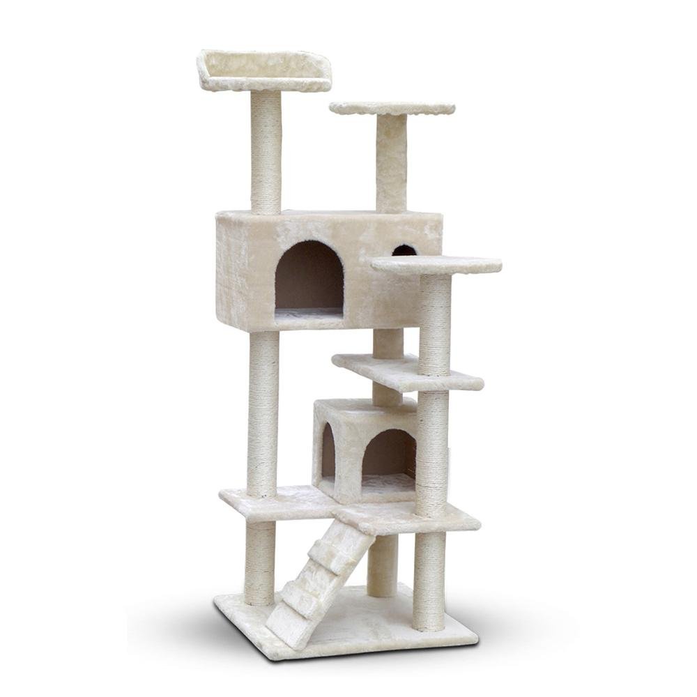 134cm Cat Scratching Post - Beige