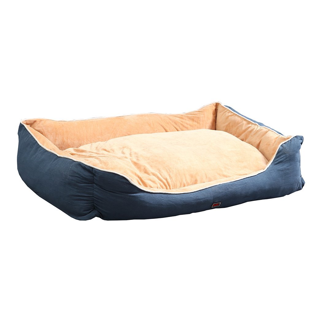 Washable Pet Bed - L Blue